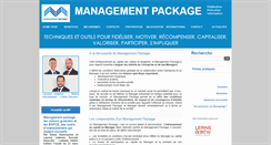 Desktop Screenshot of management-package.com