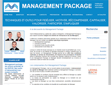 Tablet Screenshot of management-package.com